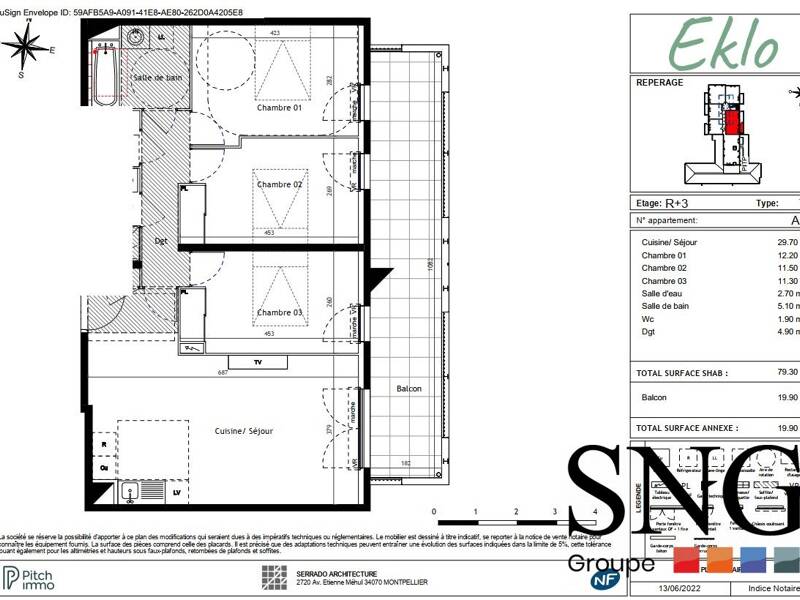 Maison à louer, 79m², NIMES