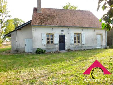 Maison à vendre 46 350 € 1 pièce 1 chambre 100 m² 7 372 m² de terrain Nerondes 18350