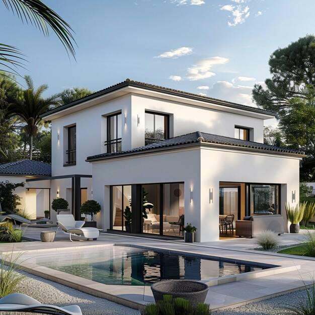 Terrain avec maison neuve à vendre 361 000 € Est Clermont-l'Hérault 34800