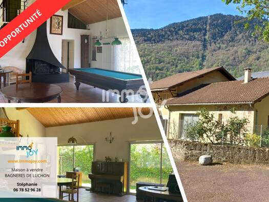 Maison à vendre 340 000 € 6 pièces 4 chambres 150 m² 506 m² de terrain Bagneres de Luchon 31110