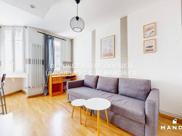 Appartement à louer 450 € 2 pièces 1 chambre 36 m² 4ème étage Jacquard Saint-Étienne 42000