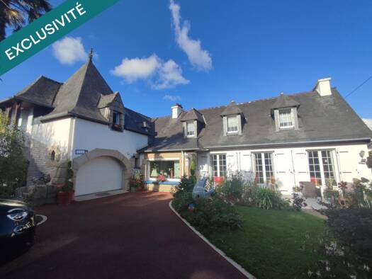Maison à vendre 426 000 € 8 pièces 5 chambres 204 m² 780 m² de terrain Morlaix 29600