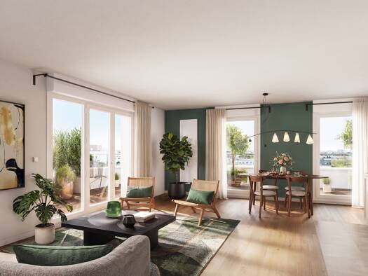 Appartement à vendre - neuf 277 000 € 2 pièces 41,01 m² 2ème étage Lallier P. Hochart L'Haÿ-les-Roses 94240