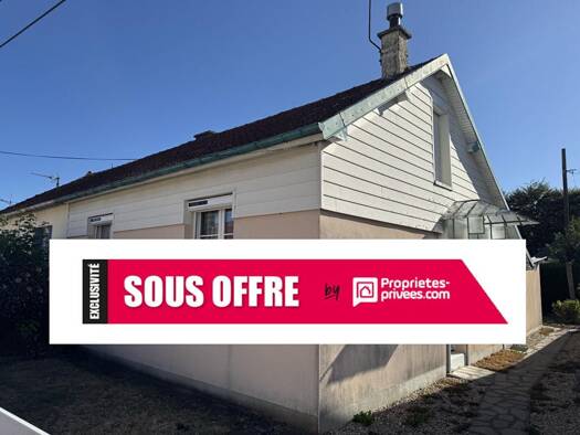 Maison à vendre 89 000 € 3 pièces 2 chambres 56 m² 207 m² de terrain Beuzeville-la-Grenier 76210