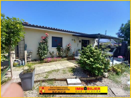 Maison à vendre 220 000 € 4 pièces 2 chambres 83 m² 527 m² de terrain St Maixant 33490