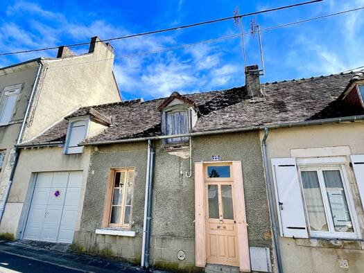 Maison de ville à vendre 39 900 € 2 pièces 1 chambre 49 m² Le Blanc 36300