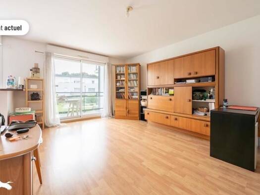 Appartement à vendre 197 172 € 3 pièces 2 chambres 66 m² Étage 1/3 Les Couëts Sud Bouguenais 44340