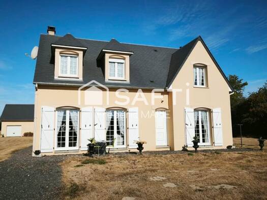 Maison à vendre 269 000 € 5 pièces 4 chambres 125 m² 2 500 m² de terrain Valorbiquet 14290