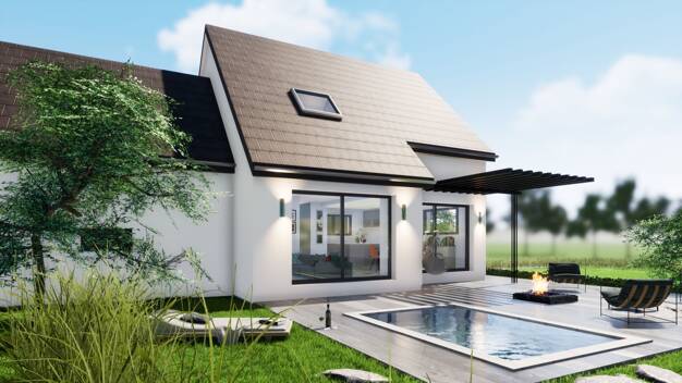 Terrain avec maison neuve à vendre 387 800 € Soultz-les-Bains 67120