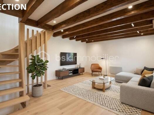 Maison de ville à vendre 159 900 € 3 pièces 1 chambre 58,6 m² Saint-Jacques-Ripossière Nantes 44200