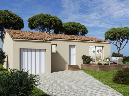 Maison de plain-pied à vendre - neuf 295 000 € 3 pièces 2 chambres 78 m² Legue-Pous du Plan Carpentras 84200
