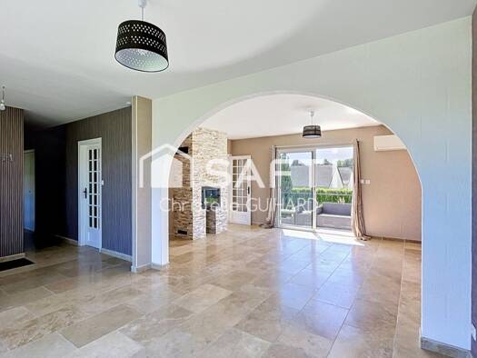 Maison de plain-pied à vendre 310 000 € 5 pièces 3 chambres 101 m² 2 087 m² de terrain Asfeld 08190