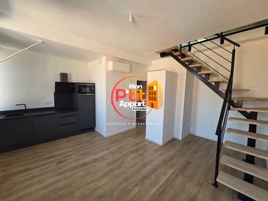 Duplex à vendre 289 000 € 2 pièces 1 chambre 41 m² Étage 3/3 Saint-Aubin - Dupuy Toulouse 31000