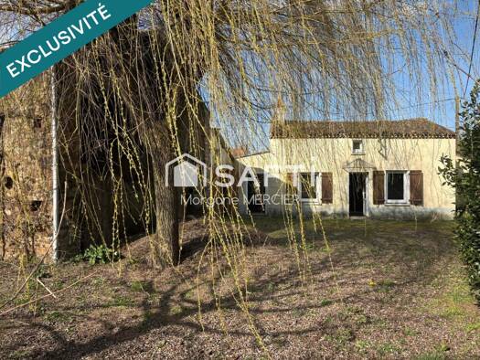 Maison à vendre 45 000 € 2 pièces 1 chambre 35 m² 1 781 m² de terrain Saint-Varent 79330