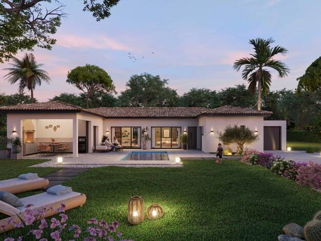 Terrain avec maison neuve à vendre 849 000 € 5 pièces 4 chambres 141 m² 700 m² de terrain La Franqui Leucate 11370