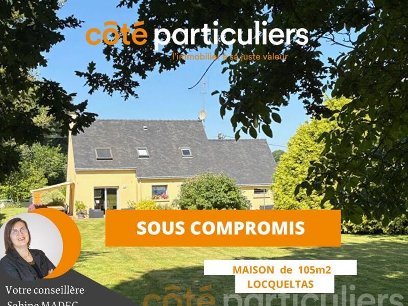 Maison à vendre, 104m², LOCQUELTAS