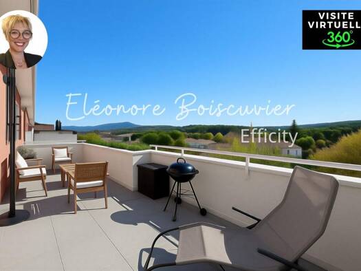 Appartement à vendre 231 000 € 2 pièces 1 chambre 48 m² 2ème étage Centre Fuveau 13710