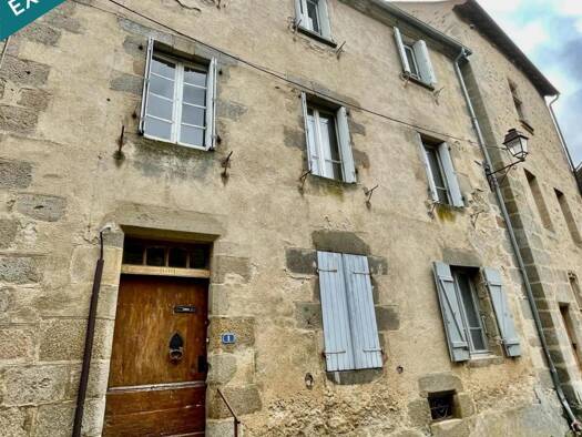 Maison à vendre 36 000 € 4 pièces 3 chambres 100 m² Felletin 23500