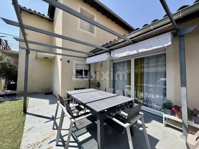 Maison de plain-pied à vendre 299 000 € 4 pièces 3 chambres 84,2 m² 90 m² de terrain Sud Jassans-Riottier 01480