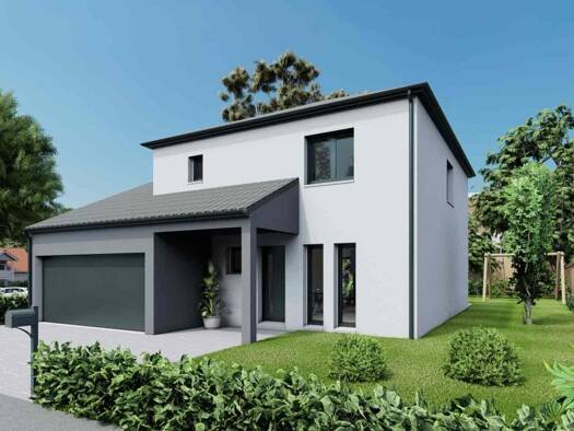 Terrain avec maison neuve à vendre 361 500 € 3 chambres 128 m² 301 m² de terrain Pouilly 57420