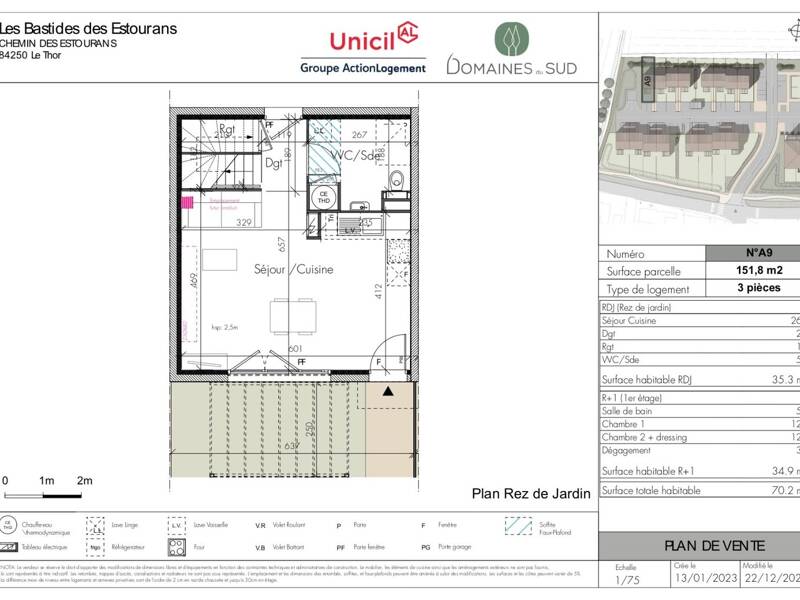 Maison à louer, 70m², LE THOR