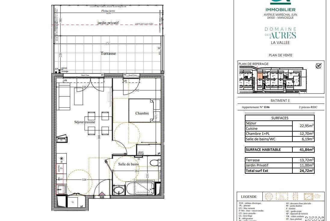 Maison à louer, 41m², MANOSQUE