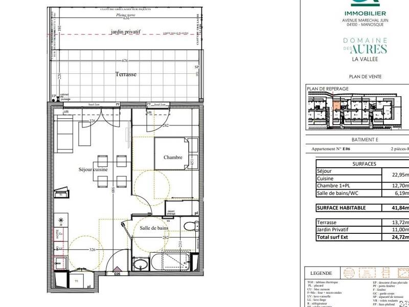 Maison à louer, 41m², MANOSQUE