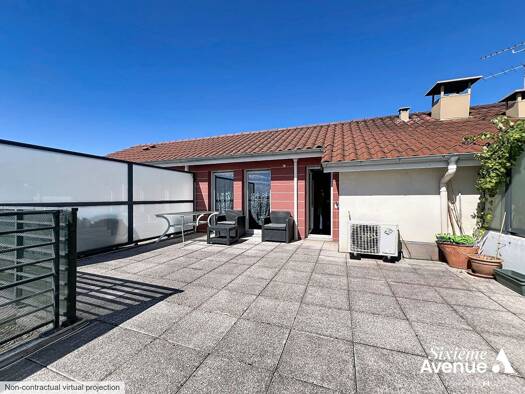 Duplex à vendre 295 000 € 4 pièces 3 chambres 91 m² Étage 4/4 Parilly-Jules Guesde Vénissieux 69200