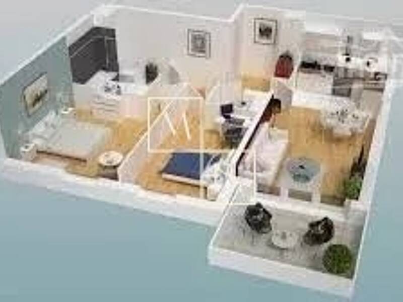 Maison à louer, 55m², COURCOURONNES