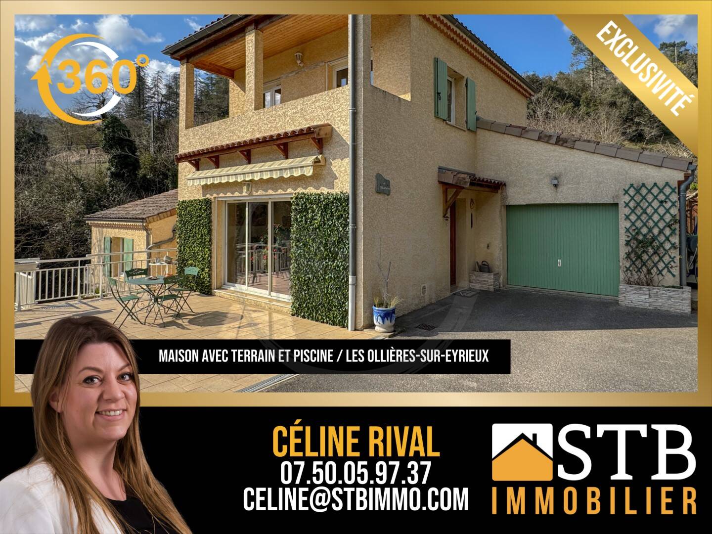 Maison à vendre, 125m², LES OLLIERES SUR EYRIEUX