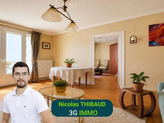 Appartement à vendre 150 000 € 3 pièces 2 chambres 55 m² Étage 4/4 Centre-Max Barel-Centre Nord Vénissieux 69200