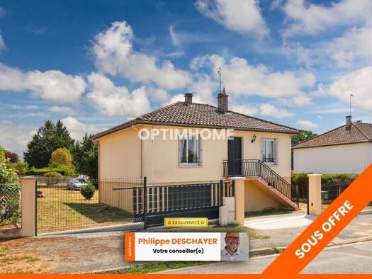 Maison à vendre 71 000 € 4 pièces 2 chambres 65 m² 704 m² de terrain Magnac-Laval 87190