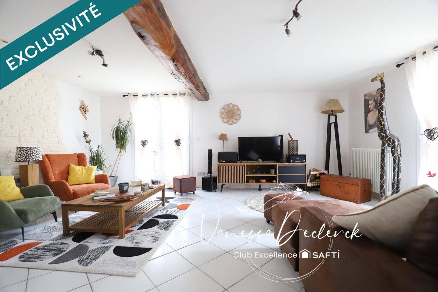 Maison à vendre, 100m², SAINT MAURICE MONTCOURONNE