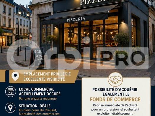 Local d'activités à vendre 145 000 € 115 m² d'espace de stockage Le Creusot 71200