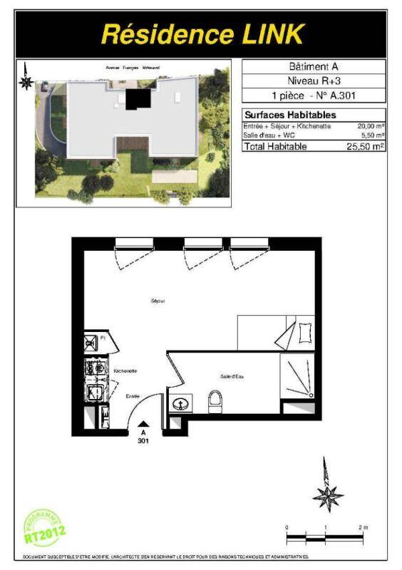 Maison à louer, 25m², MERIGNAC