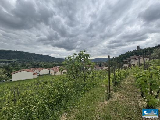 Terrain constructible viabilisé à vendre 115 000 € 1 150 m² de terrain Arras-sur-Rhône 07370