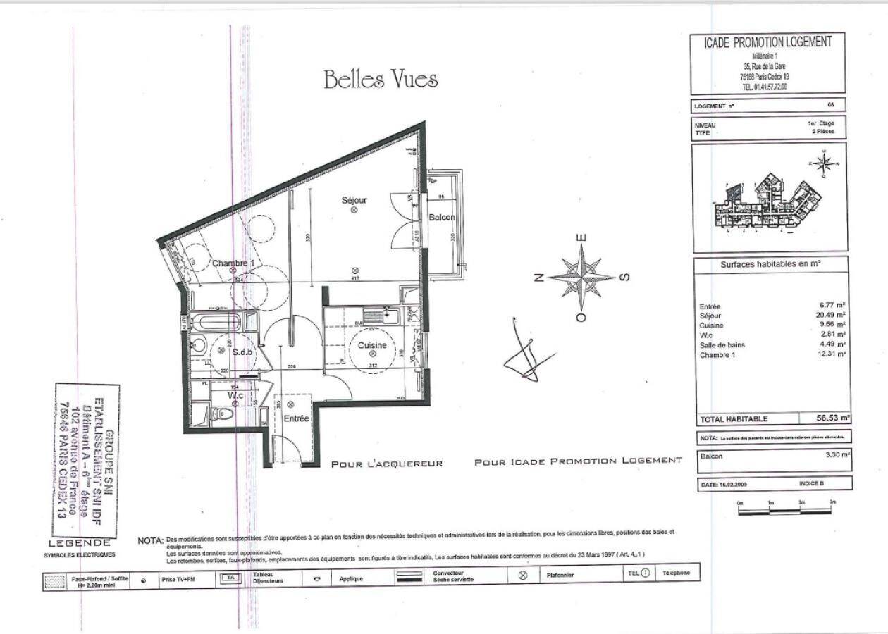 Maison à louer, 56m², DRANCY