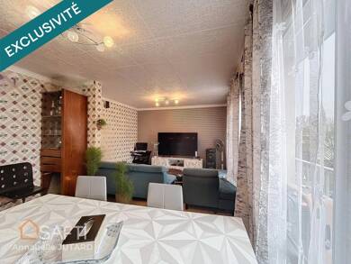 Appartement à vendre 117 000 € 3 pièces 2 chambres 66 m² 2ème étage Rabière Joue-les-Tours 37300