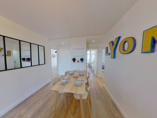 Colocation à louer 500 € 5 pièces 1 chambre 80 m² 3ème étage La Plaine-Santy Lyon 8ème arrondissement 69008