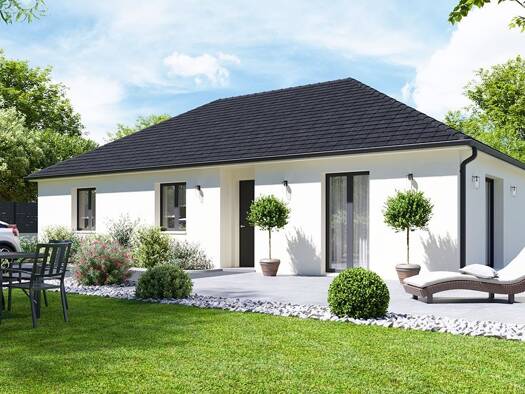 Terrain avec maison neuve à vendre 157 596 € 4 pièces 3 chambres 88 m² 1 590 m² de terrain Soizy-Aux-Bois 51120
