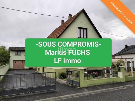 Maison à vendre 249 000 € 5 pièces 3 chambres 100 m² 827 m² de terrain Kaltenhouse 67240