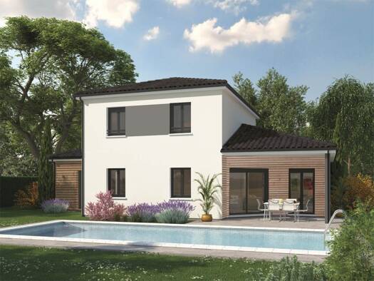 Terrain avec maison neuve à vendre 339 000 € 5 pièces 4 chambres 130 m² 775 m² de terrain Clermont 40180
