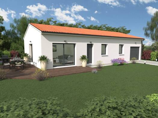 Terrain avec maison neuve à vendre 282 700 € 4 pièces 3 chambres 87 m² 478 m² de terrain Route de Cournon Le Cendre 63670