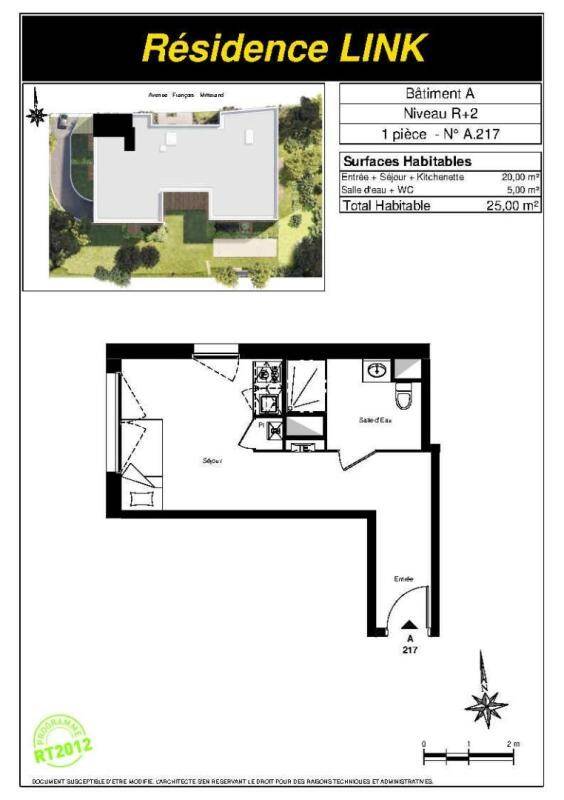 Maison à louer, 25m², MERIGNAC