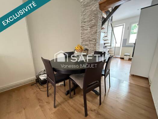 Maison de ville à vendre 239 000 € 3 pièces 2 chambres 51 m² 48 m² de terrain Marcel Pagnol Saint-Leu-la-Forêt 95320