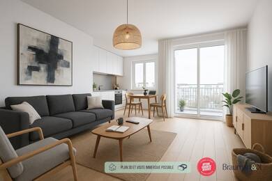 Appartement à vendre 244 550 € 3 pièces 54 m² 4ème étage Marcel Sembat Villetaneuse 93430
