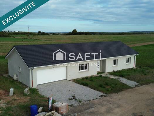 Maison de plain-pied à vendre 320 000 € 6 pièces 4 chambres 138 m² 1 115 m² de terrain Grostenquin 57660