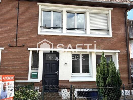Maison de ville à vendre 138 000 € 7 pièces 3 chambres 100 m² Landrecies-Solesmes Cambrai 59400