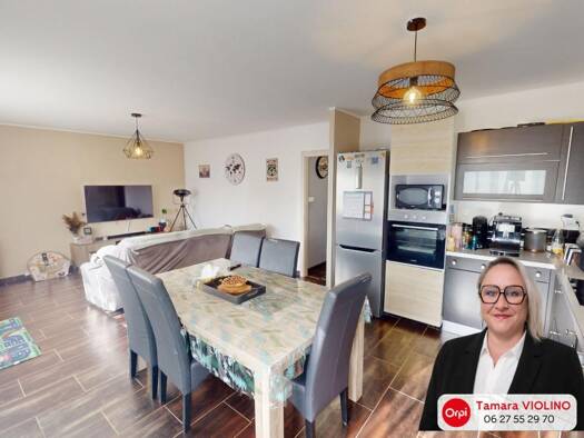 Appartement à vendre 160 000 € 4 pièces 3 chambres 77,3 m² Étage 2/2 Inglange 57970