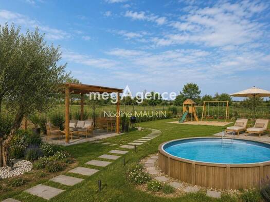 Maison de plain-pied à vendre 198 500 € 4 pièces 3 chambres 85 m² 1 850 m² de terrain Sassay 41700